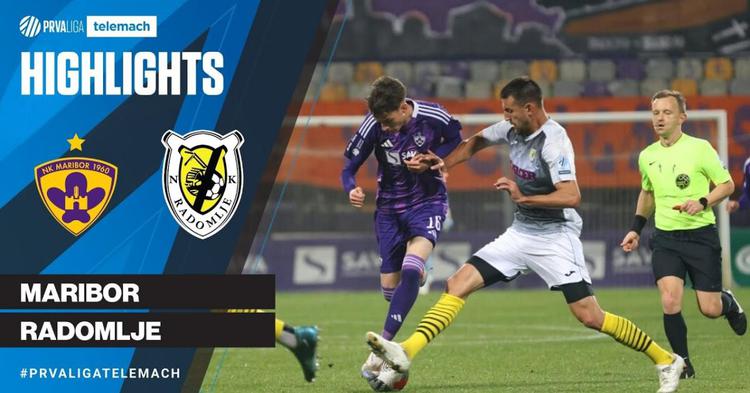 Liga Prva: Maribor 1 - 0 NK Radomlje (2024-2025)