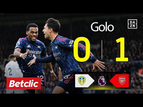 Premier League: Leeds vs Arsenal, Golo 0-1 Zubimendi (2025-2026)