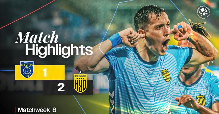 Indian Super League: Kerala Blasters 1 - 2 Hyderabad FC (2024-2025)