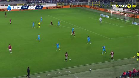 Serie A: Torino vs Napoli, Golo 1-0 G. Simeone (2025-2026)