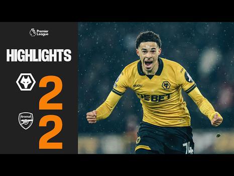 Premier League: Wolves 2 - 2 Arsenal (2025-2026)