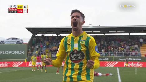 Liga Portugal Betclic: Tondela vs Santa Clara, Golo 2-1 Rodrigo Conceição (2025-2026)
