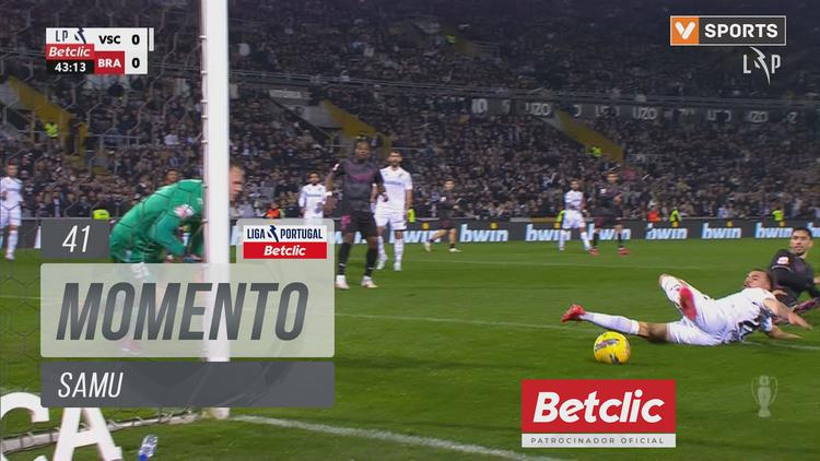 Liga Portugal Betclic: V. Guimarães vs Sp. Braga, Jogada Samu, 41' (2024-2025)