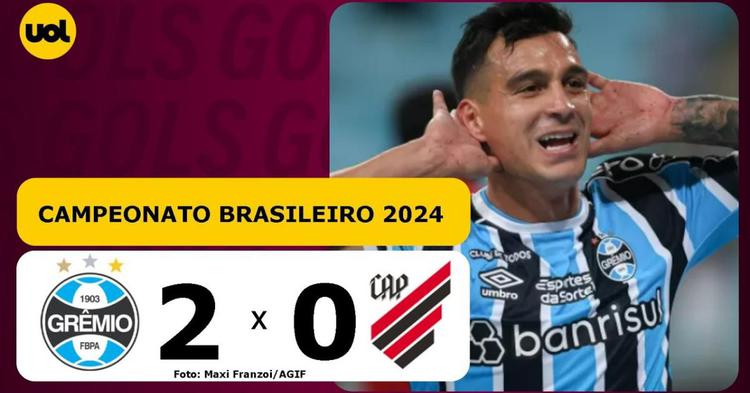 Brasileirão: Grêmio 2 - 0 Athletico-PR (2024)