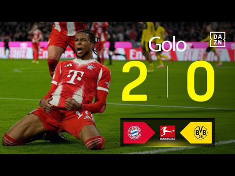 Bundesliga: Bayern München vs Dortmund, Golo 2-0 Olise (2025-2026)
