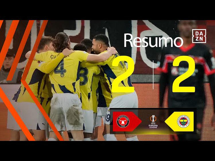 Liga Europa: Midtjylland 2 - 2 Fenerbahce (2024-2025)