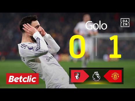 Premier League: AFC Bournemouth vs Man Utd, Golo 0-1 Bruno Fernandes (2025-2026)