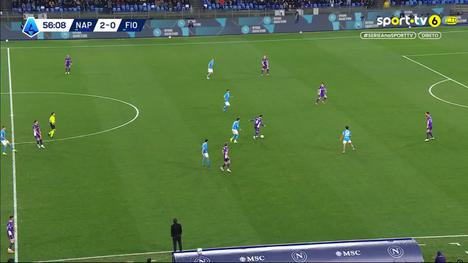 Serie A: Napoli vs Fiorentina, Golo 2-1 M. Solomon (2025-2026)