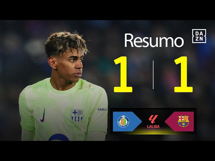 La Liga: Getafe 1 - 1 Barcelona (2024-2025)