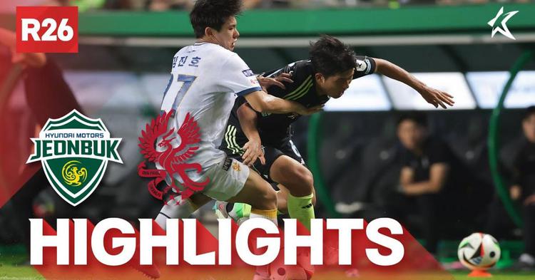 K League 1: Jeonbuk Motors 0 - 1 Gwangju FC (2024)