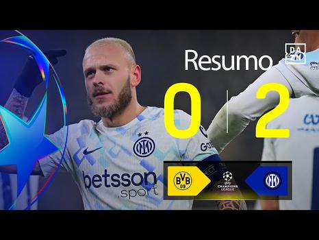 Liga Campeões: Dortmund 0 - 2 Inter (2025-2026)
