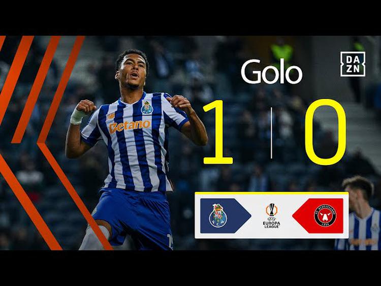 Liga Europa: FC Porto vs Midtjylland, Golo 1-0 Namaso (2024-2025)