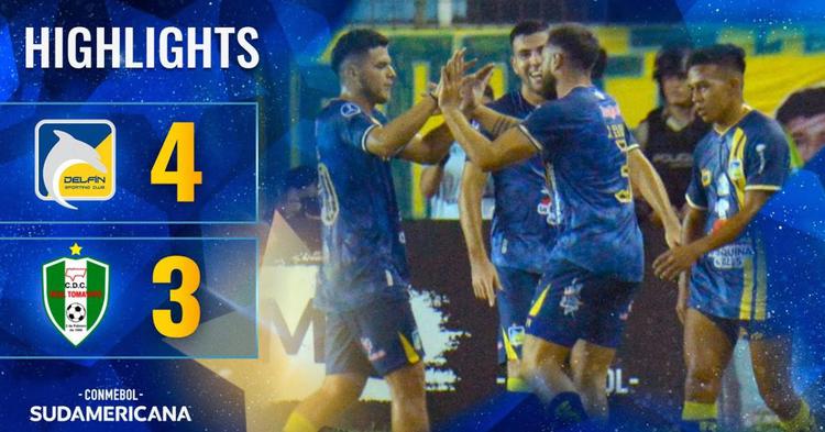 Copa Sudamericana: Delfín 4 - 3 Real Tomayapo (2024)