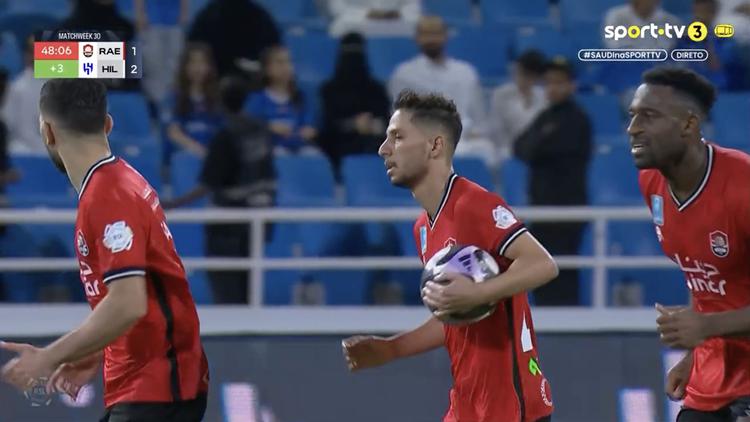 Pro League: Al Raed vs Al Hilal, Golo 1-2 K. El Berkaoui (2024-2025)