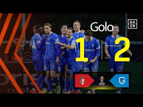 Liga Europa: Sp. Braga vs Genk, Golo 1-2 Sor (2025-2026)