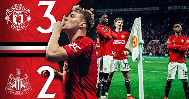 Premier League: Man Utd 3 - 2 Newcastle (2023-2024)