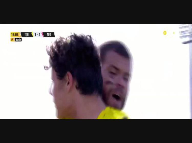 Liga Portugal Bwin: Tondela (1-1) Arouca, Golo Eduardo Quaresma, 16m (2021-2022)