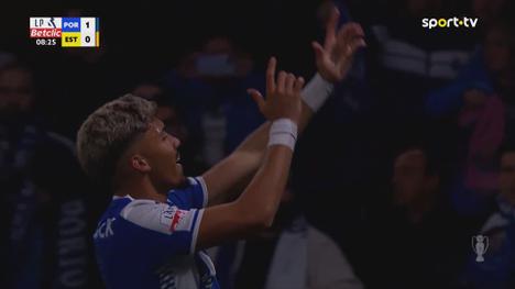 Liga Portugal Betclic: FC Porto vs Estoril, Golo 1-0 William Gomes (2025-2026)