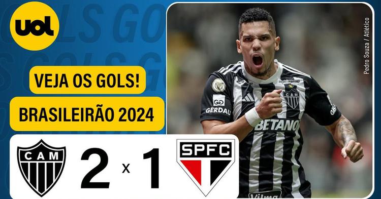 Brasileirão: Atlético-MG 2 - 1 São Paulo (2024)