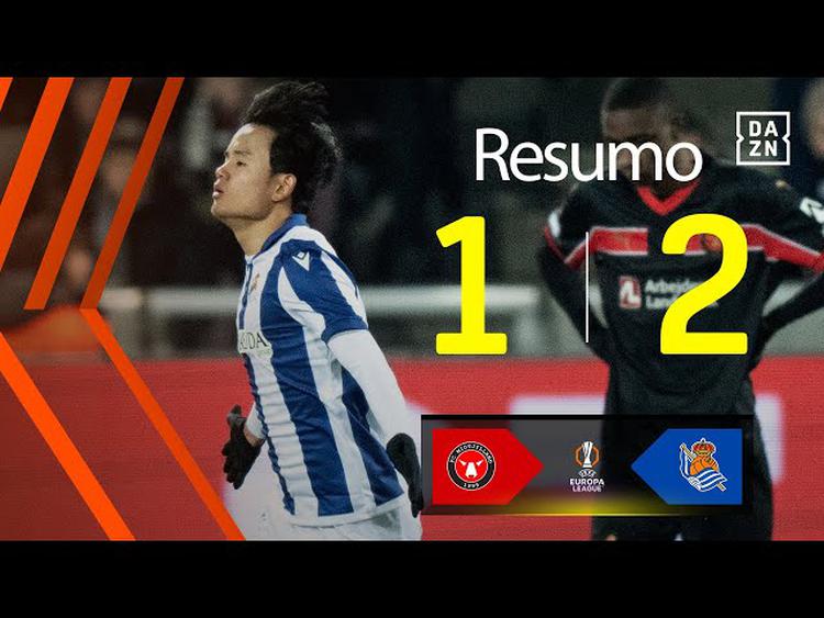 Liga Europa: Midtjylland 1 - 2 Real Sociedad (2024-2025)