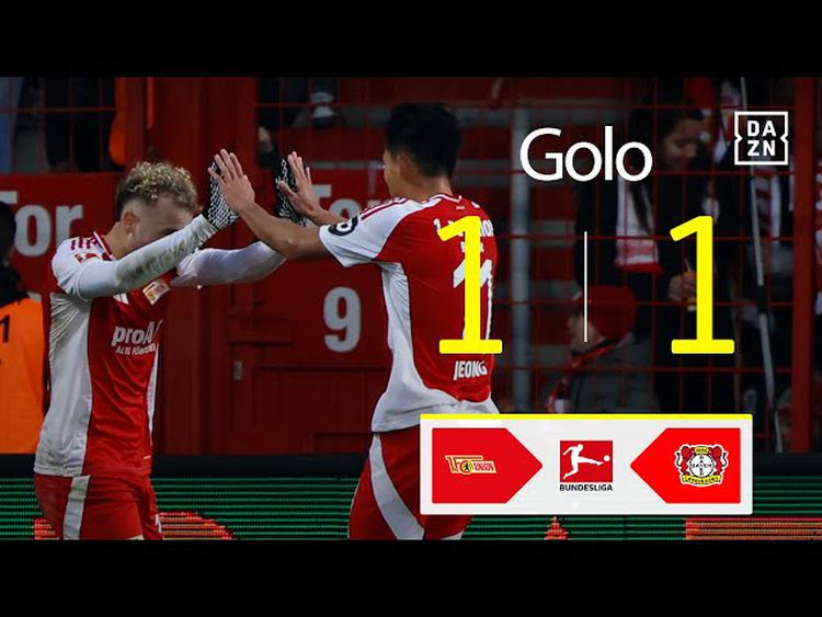 Bundesliga: Union Berlin vs Leverkusen, Golo 1-1 Jeong (2024-2025)