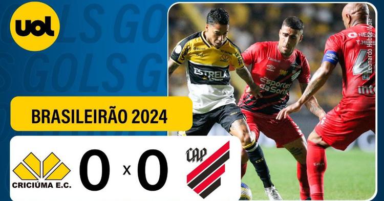 Brasileirão: Criciúma 0 - 0 Athletico-PR (2024)