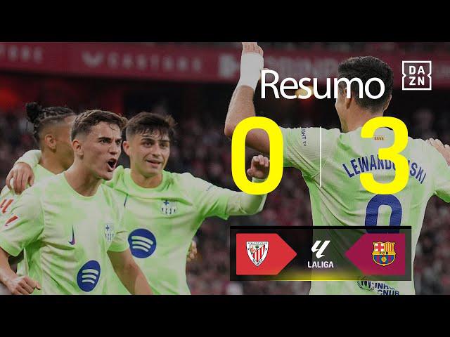 La Liga: Athletic Bilbao 0 - 3 Barcelona (2024-2025)
