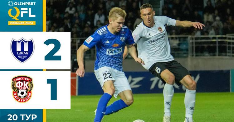 Premier Liga: FK Turan 2 - 1 Shakter Karaganda (2024)