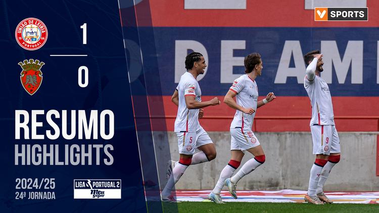 Liga Portugal 2 Meu Super: U. Leiria 1 - 0 Penafiel (2024-2025)