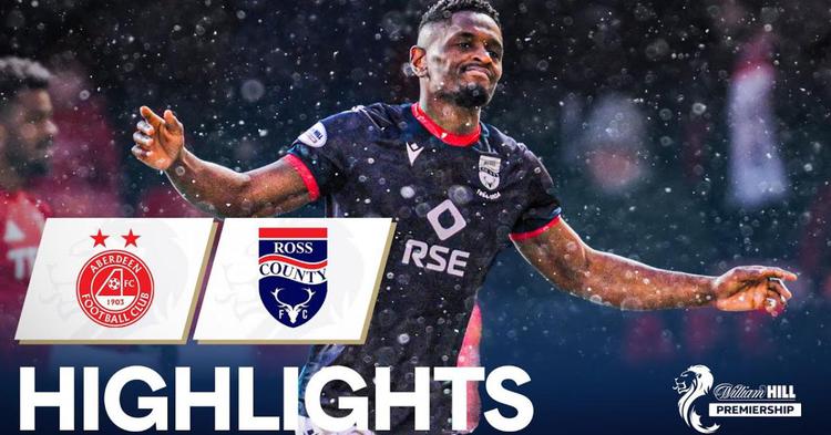 Premiership: Aberdeen 1 - 2 Ross County (2024-2025)