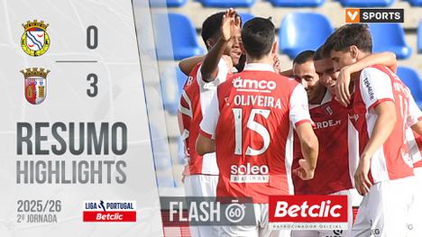 Liga Portugal Betclic: Alverca 0 - 3 Sp. Braga (2025-2026)
