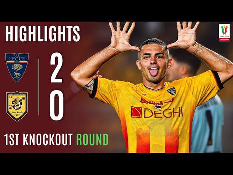 Coppa Italia: Lecce 2 - 0 Juve Stabia (2025-2026)