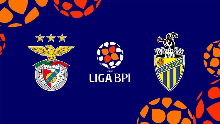 Liga de Futebol Feminino BPI: Benfica 3 - 0 Valadares Gaia (2023-2024)