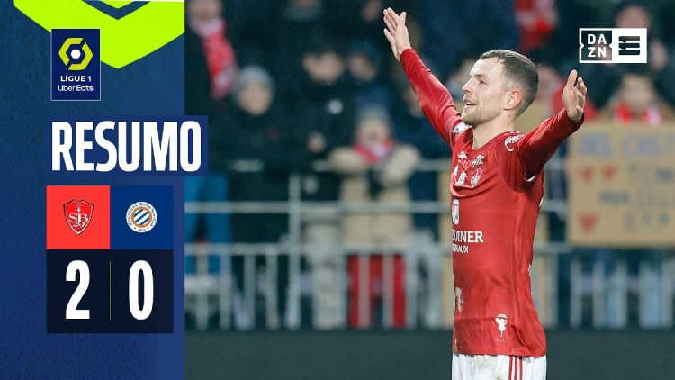 Ligue 1: Stade Brest 2 - 0 Montpellier (2023-2024)