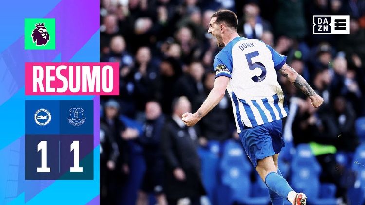 Premier League: Brighton 1 - 1 Everton (2023-2024)