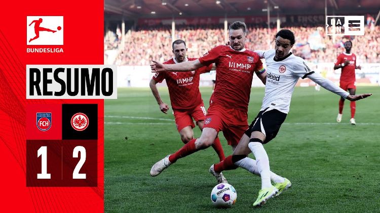 Bundesliga: Heidenheim 1 - 2 Frankfurt (2023-2024)