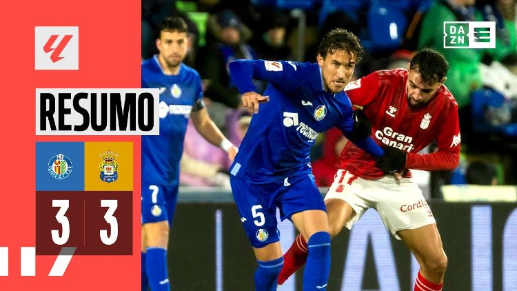 La Liga: Getafe 3 - 3 Las Palmas (2023-2024)