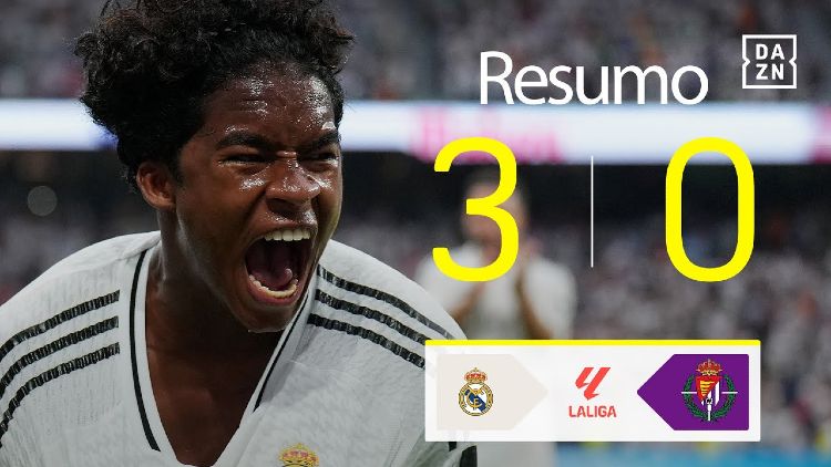 La Liga: Real Madrid 3 - 0 Valladolid (2024-2025)