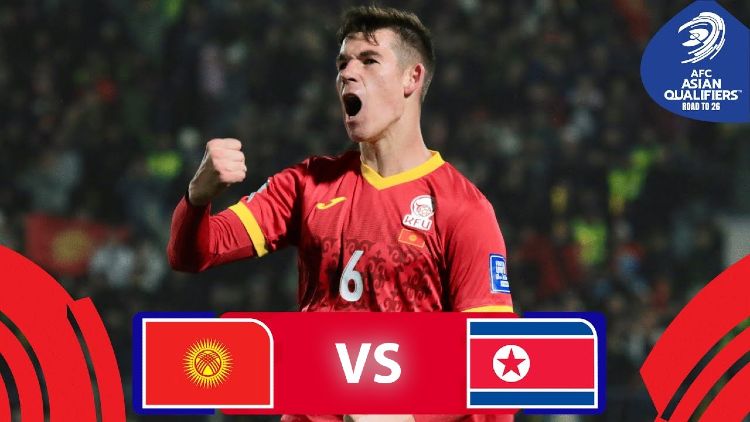 Qualificação Mundial Ásia: Quirguistão 1 - 0 Coreia do Norte (2026)