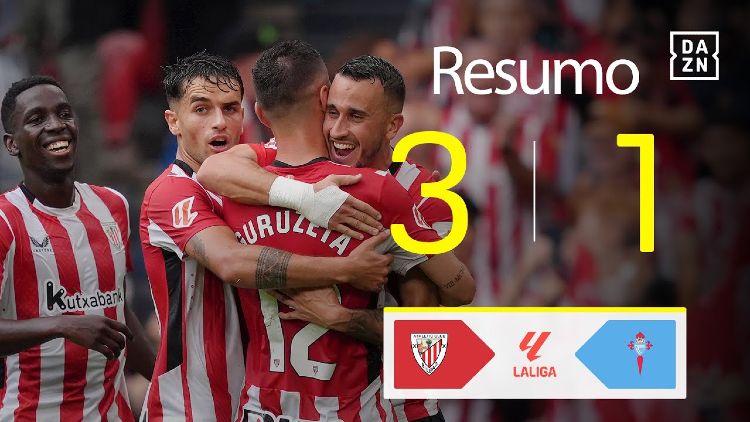 La Liga: Athletic Bilbao 3 - 1 Celta de Vigo (2024-2025)