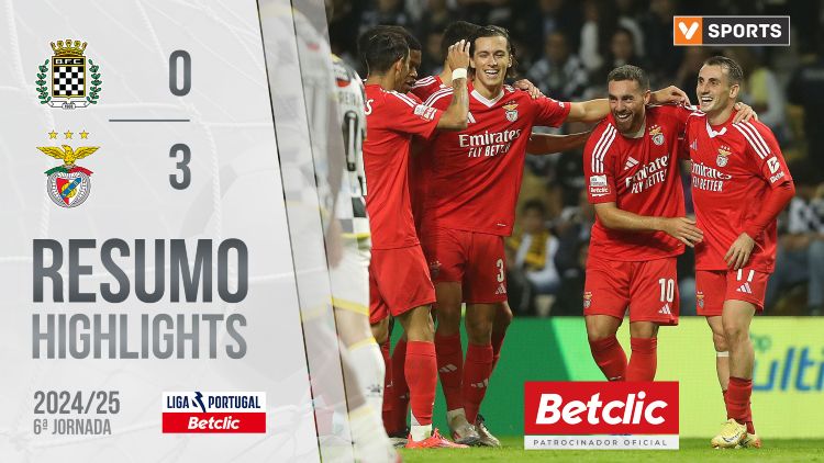 Liga Portugal Betclic: Boavista 0 - 3 Benfica (2024-2025)