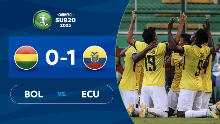 Sudamericano Sub-20: Bolívia 0 - 1 Equador (2023)
