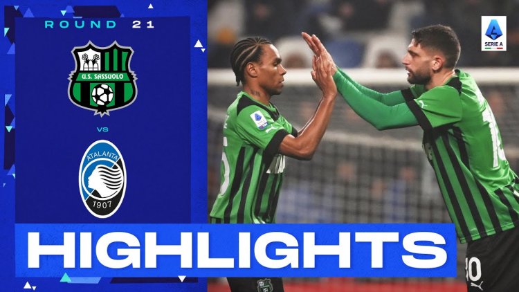 Serie A: Sassuolo 1 - 0 Atalanta (2022-2023)