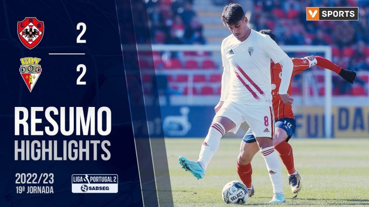 Liga Portugal 2 SABSEG: Oliveirense 2 - 2 Vilafranquense (2022-2023)