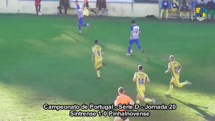 Campeonato de Portugal: Sintrense 1 - 0 Pinhalnovense (2019-2020)