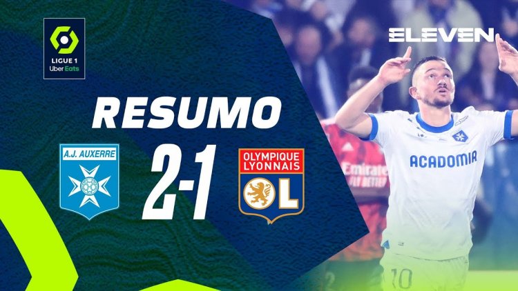 Ligue 1: Auxerre 2 - 1 Lyon (2022-2023)