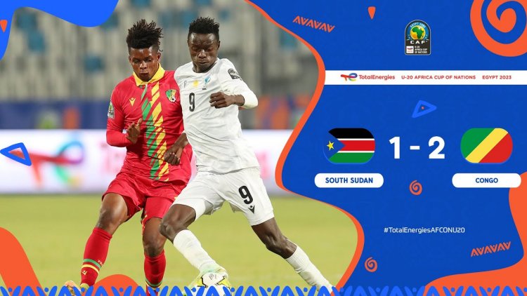 Campeonato Africano Sub-20: Sudão do Sul 1 - 2 Congo (2023)