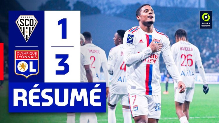 Ligue 1: Angers 1 - 3 Lyon (2022-2023)
