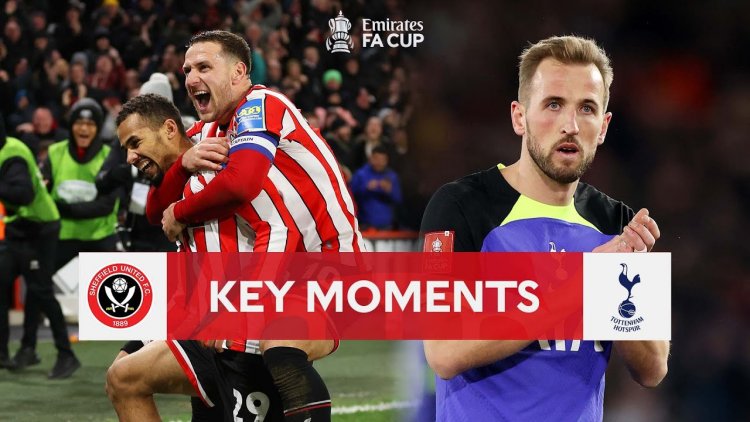 FA Cup: Sheffield Utd 1 - 0 Tottenham (2022-2023)