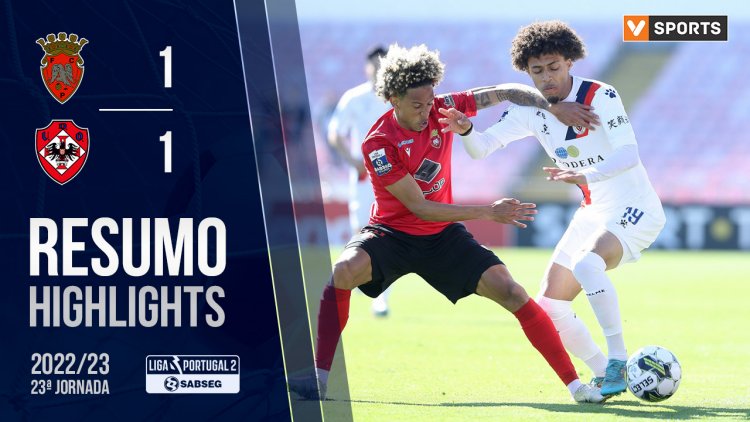 Liga Portugal 2 SABSEG: Penafiel 1 - 1 Oliveirense (2022-2023)